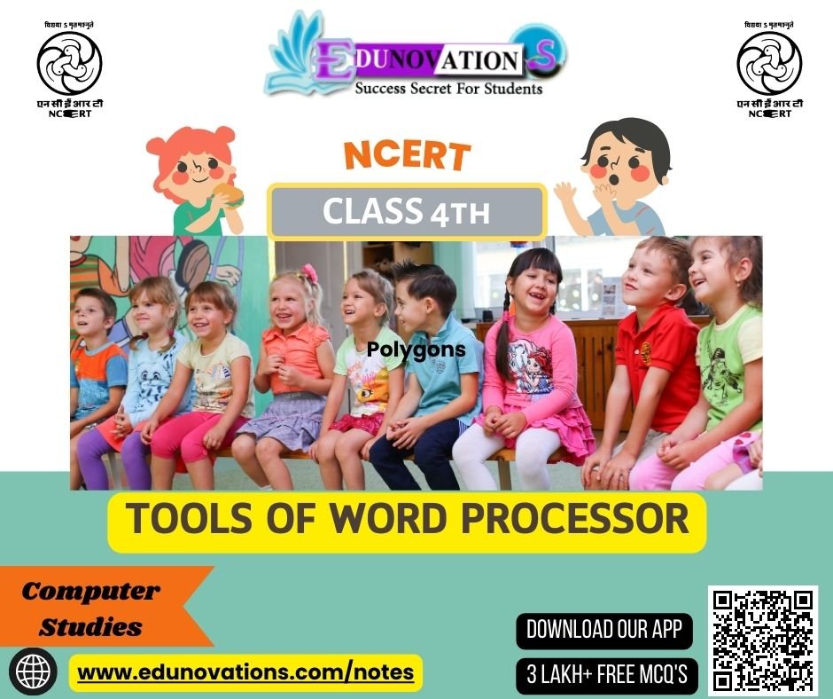 Tools of Word Processor
