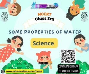 Some Properties Of Water
