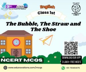 The Bubble, The Straw and The Shoe