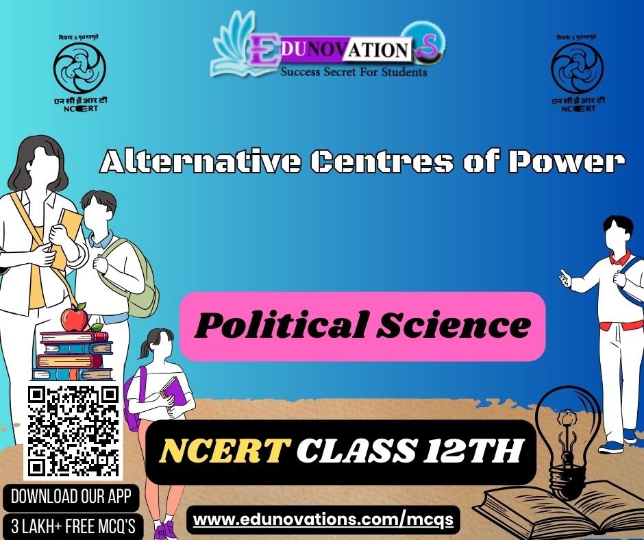 Alternative Centres of Power