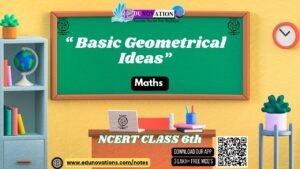 Basic Geometrical Ideas