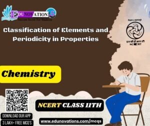 Classification of Elements and Periodicity in Properties