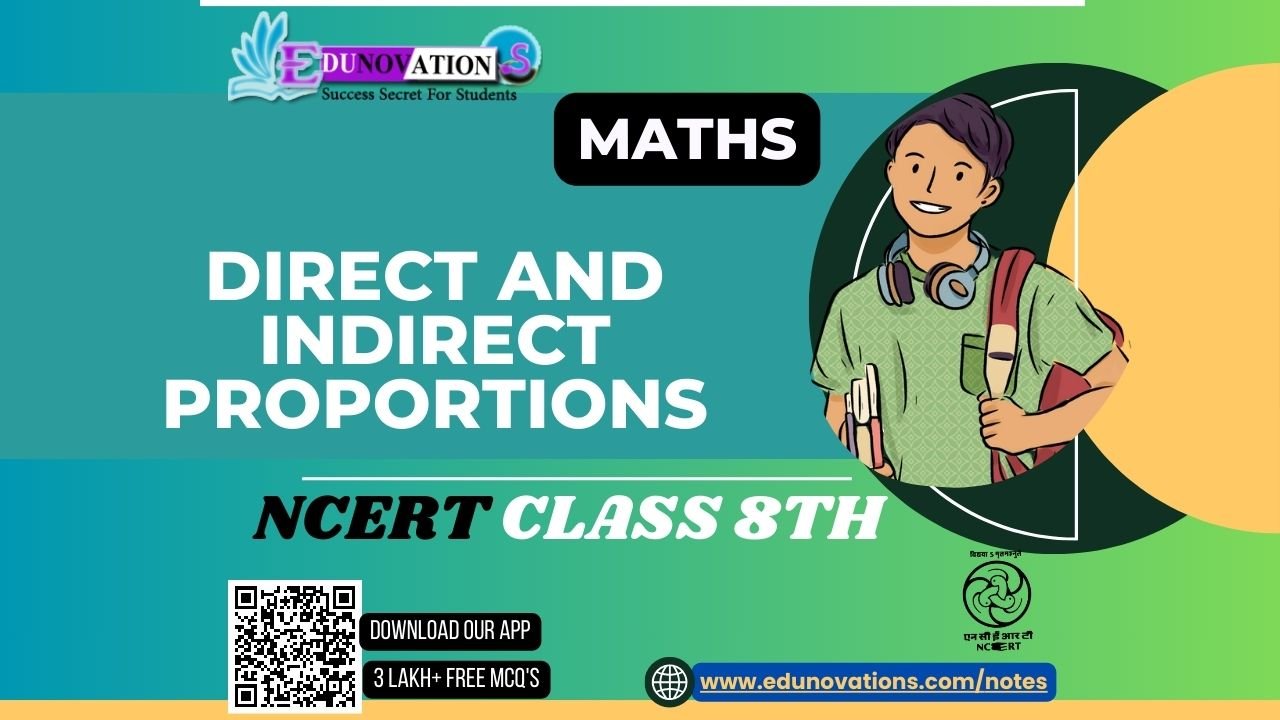 Direct and Indirect Proportions