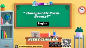 Honeysuckle Poem - Beauty