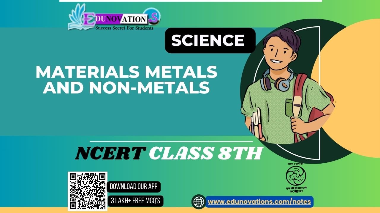 Materials Metals and Non-Metals