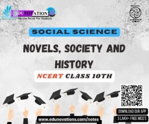 Novels, Society and History