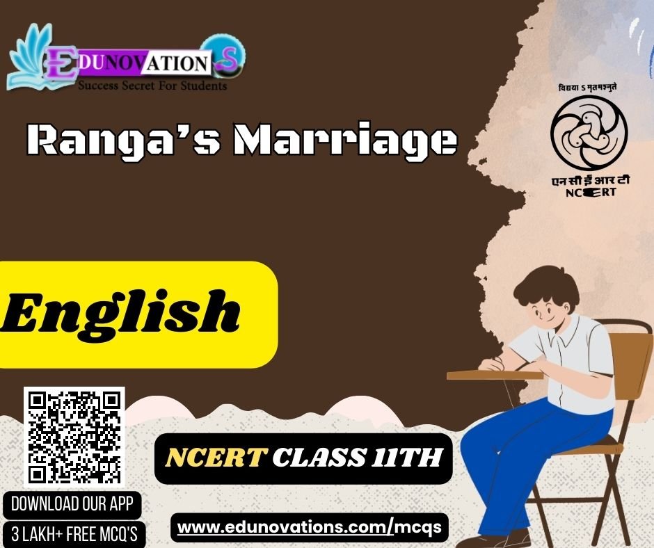 Ranga’s Marriage