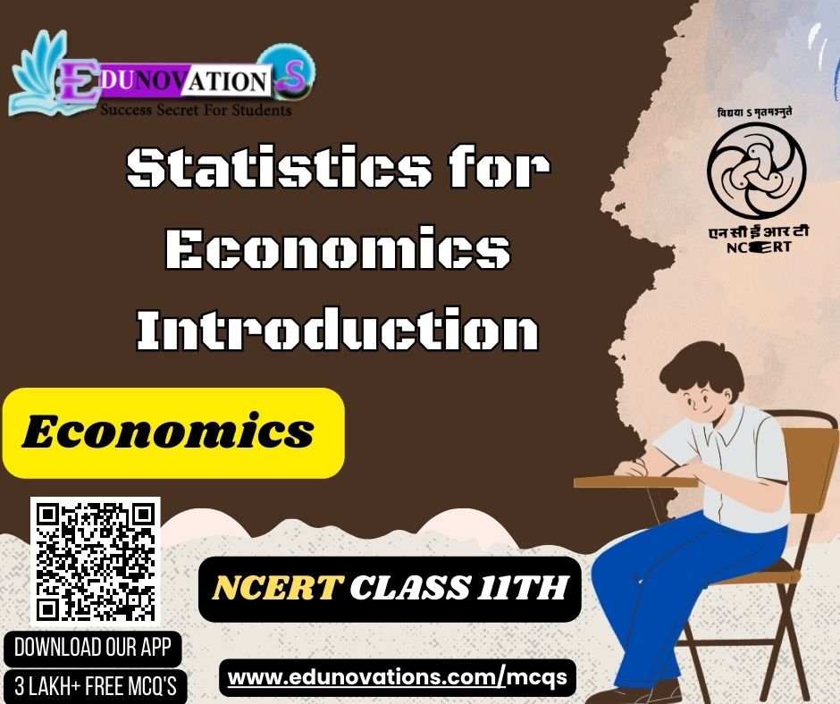 Statistics for Economics Introduction