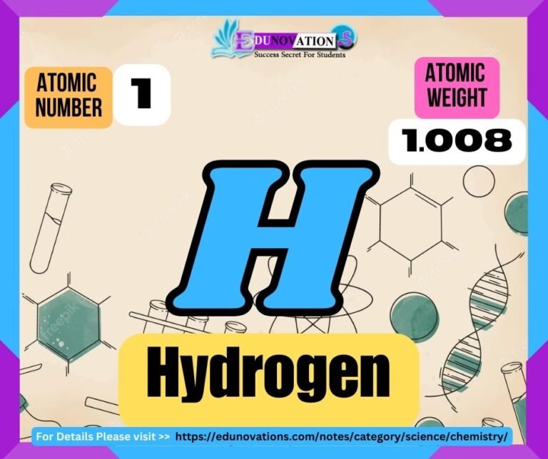 Hydrogen Properties, usage, isotopes, methods of production and applications