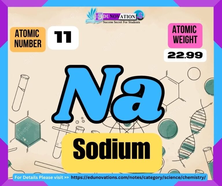 Sodium Properties, usage, isotopes, methods of production and applications