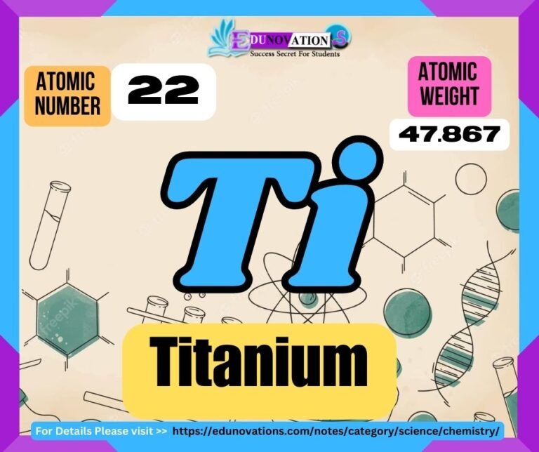 Titanium Properties, usage, isotopes, methods of production and applications