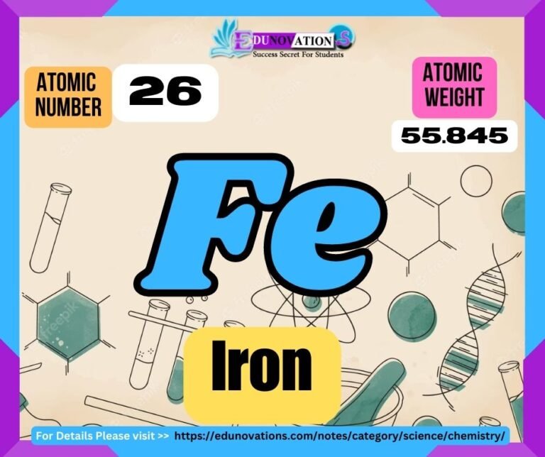 Iron Properties, usage, isotopes, methods of production and applications