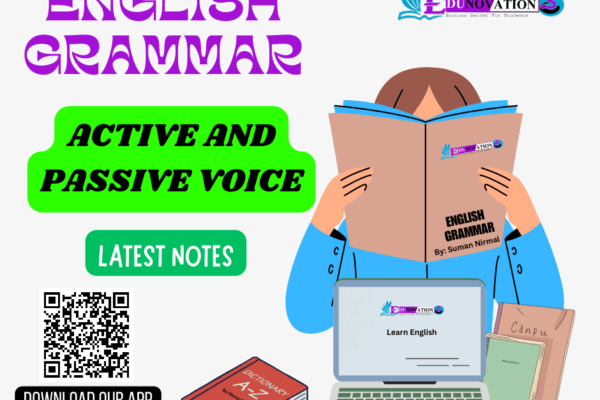 Active and Passive voice