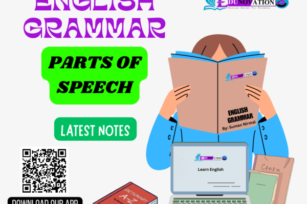 English Grammar: Parts of Speech