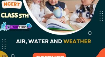 NCERT CLASS 5 Science Air Water And Weather