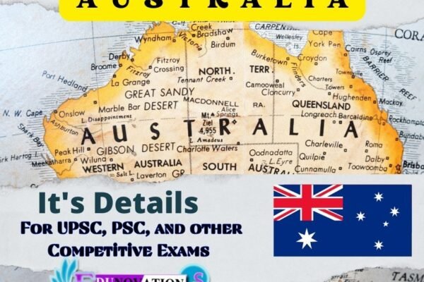 Australia and its Details for UPSC