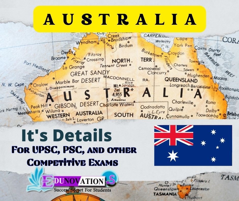 Australia and its Details for UPSC