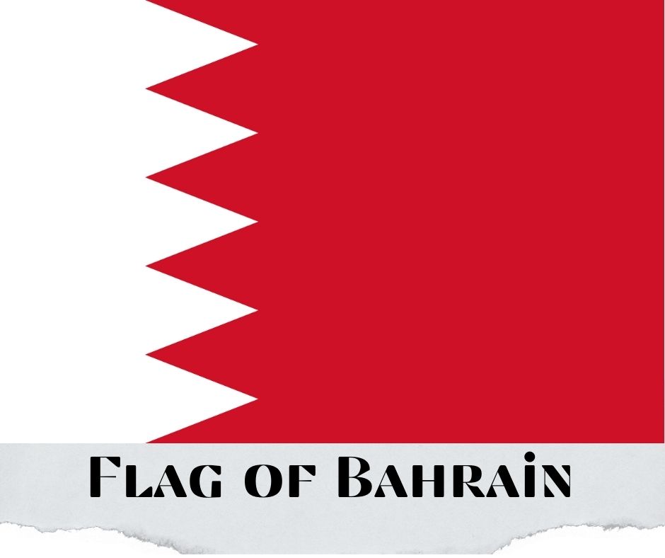 Flag of Bahrain