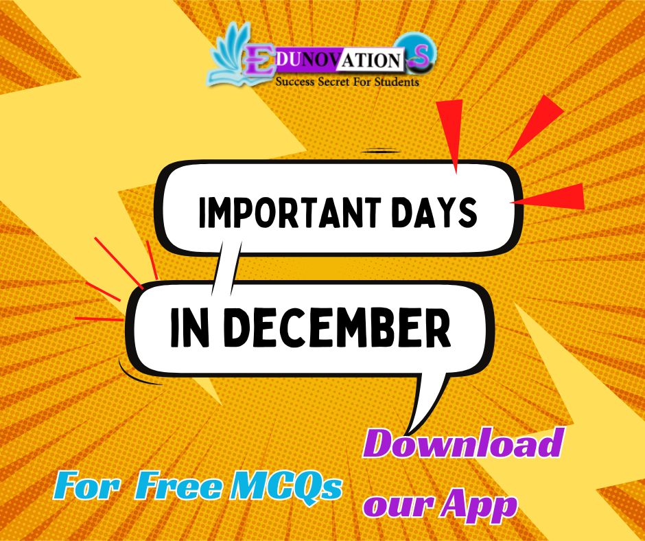 Important days in December