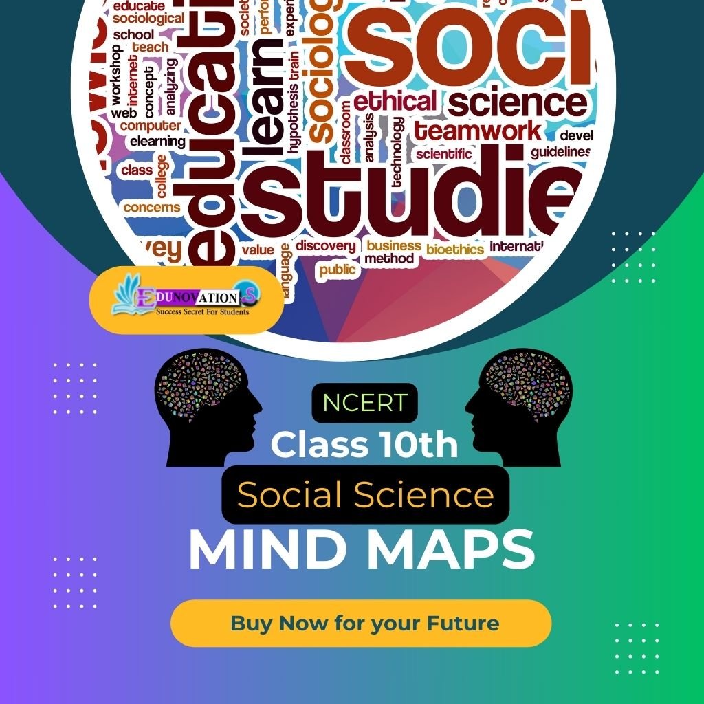 NCERT Mind Maps For Class 10th Social Science - Edunovations Book Store