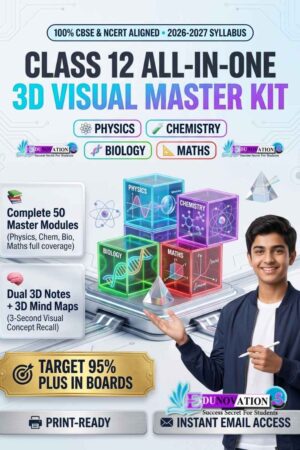 NCERT Class 12 Notes and Mind Maps 3D Visual Master Kit - Physics Chemistry Biology Maths