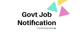 Government job notifications