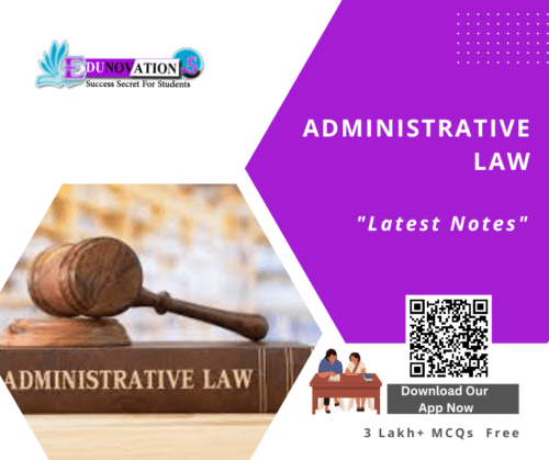 ADMINISTRATIVE LAW