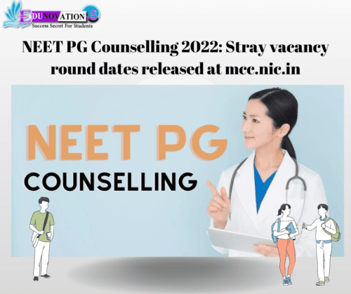 NEET PG Counselling 2022: Stray Vacancy Round Dates Released At Www.mcc ...