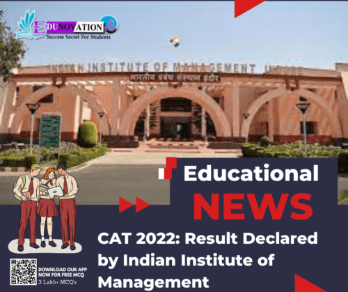 CAT 2022: Result Declared by Indian Institute of Management