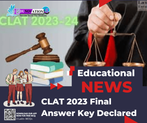 CLAT 2023 Final Answer Key Declared