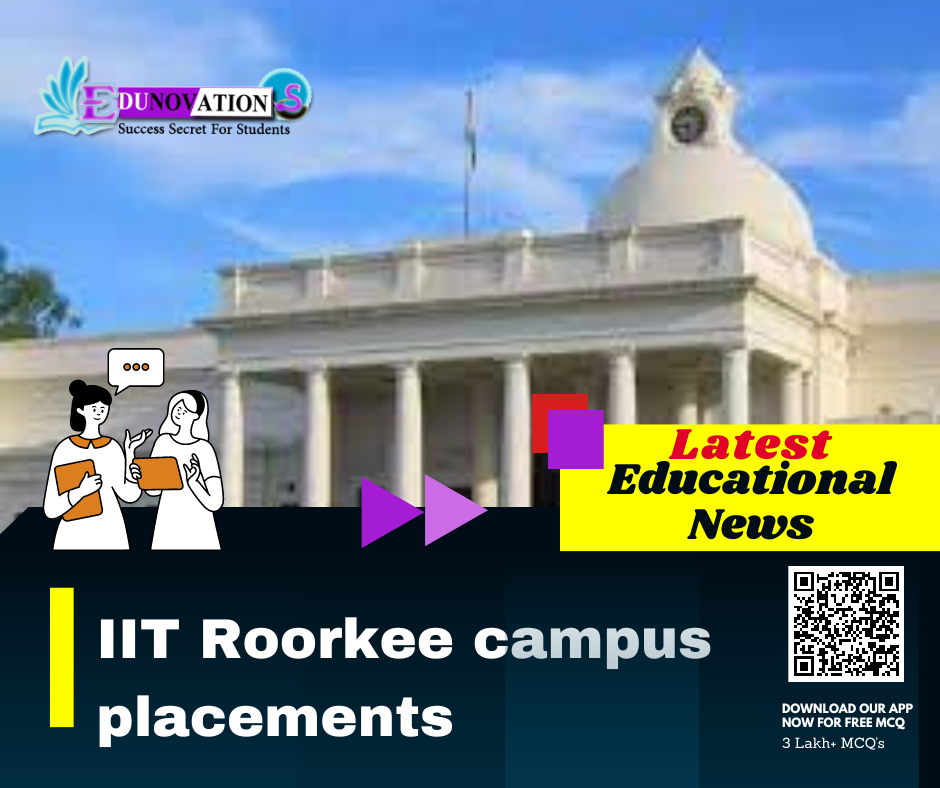 IIT Roorkee campus placements Edunovations