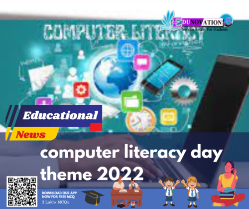 computer literacy day theme 2022