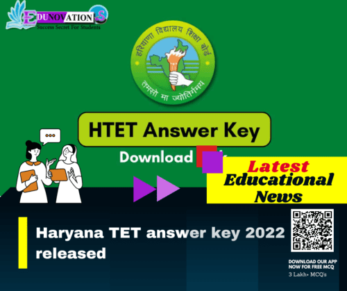 Haryana Tet Answer Key Released Edunovations