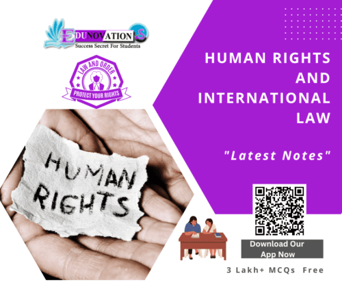 Human Rights and International Law