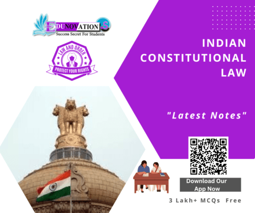 Indian Constitutional Law