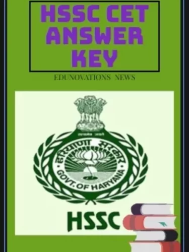 HSSC CET ANSWER KEY