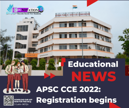 APSC CCE 2022: Registration begins