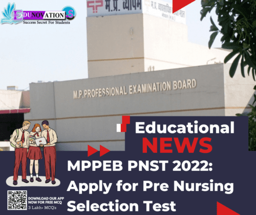 MPPEB PNST 2022: Apply for Pre Nursing Selection Test