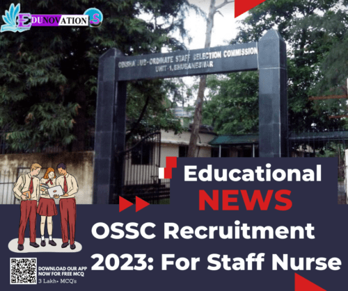 OSSC Recruitment 2023 For Staff Nurse