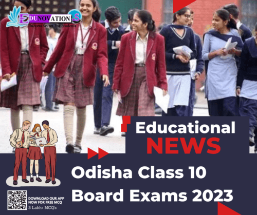 Odisha Class 10 Board Exams 2023