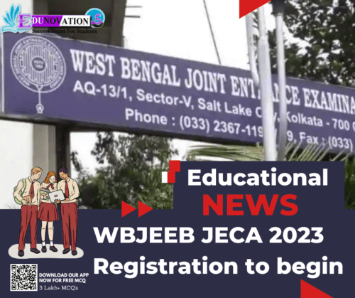 WBJEEB JECA 2023 Registration to begin