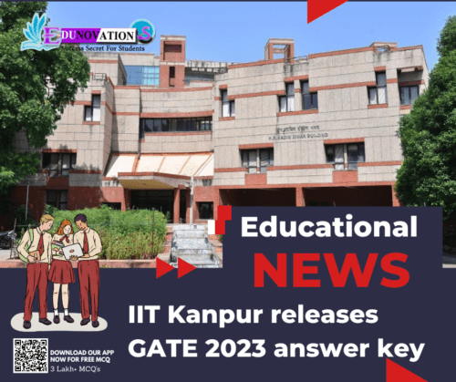 IIT Kanpur releases GATE 2023 answer key