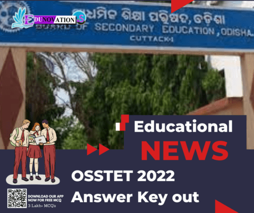 OSSTET 2022 Answer Key out