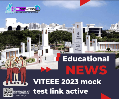 VITEEE 2023 mock test link active