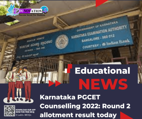 Karnataka PGCET Counselling 2022: Round 2 allotment result today