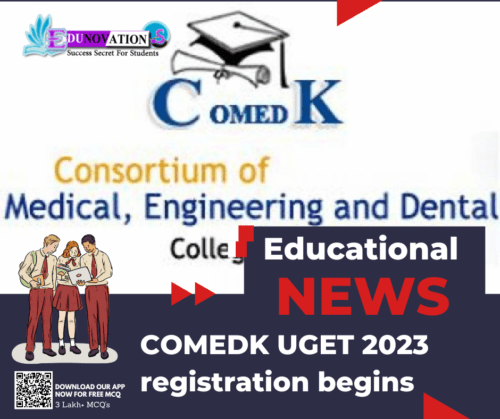 COMEDK UGET 2023 registration begins