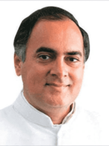 Interesting facts of Rajiv Gandhi