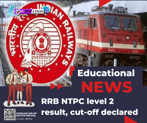 RRB NTPC level 2 result, cut-off declared