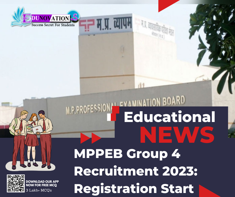 MPPEB Group 4 Recruitment 2023: Registration Start
