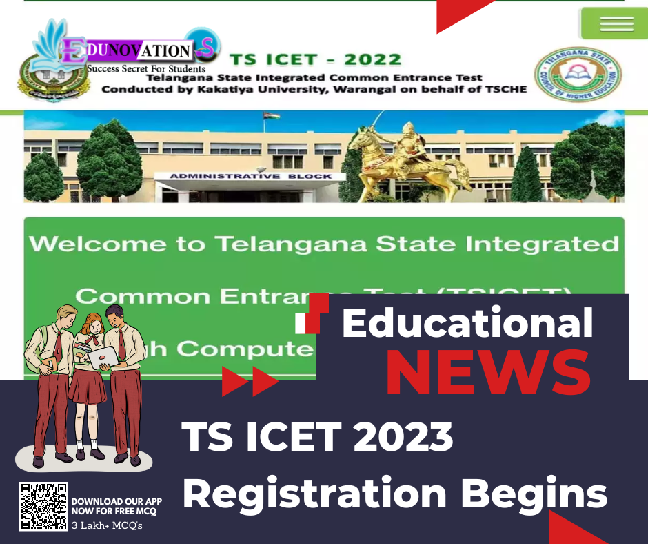 TS ICET 2023 Registration Begins